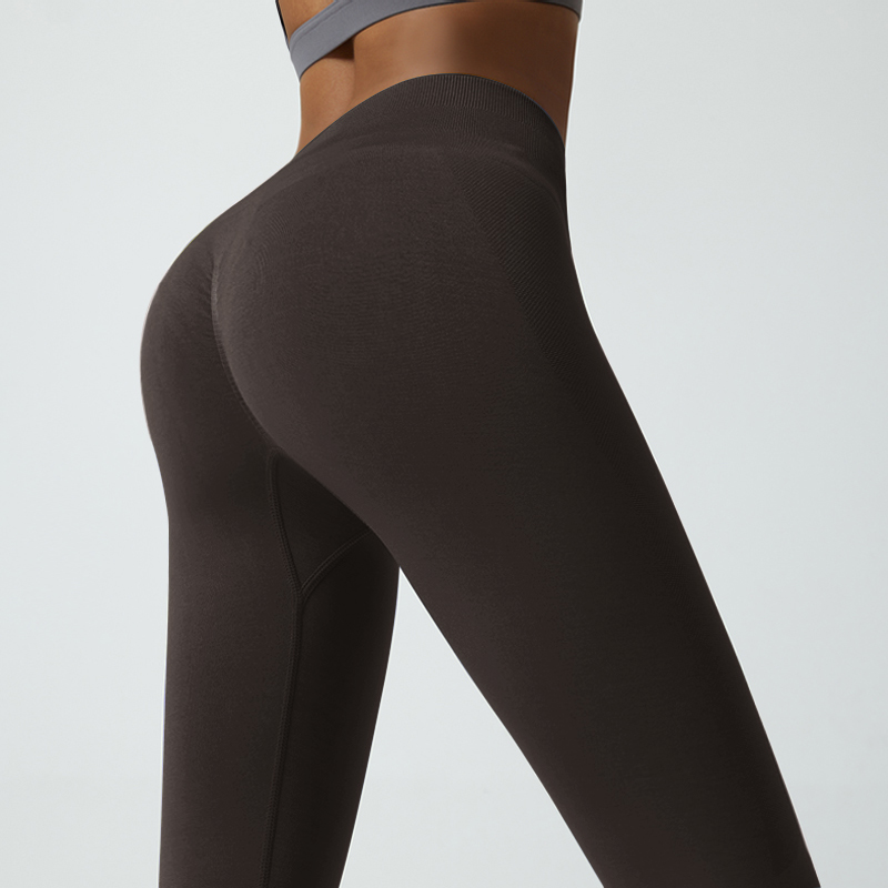 Leggings de yoga para cintura media con suavizado de abdomen