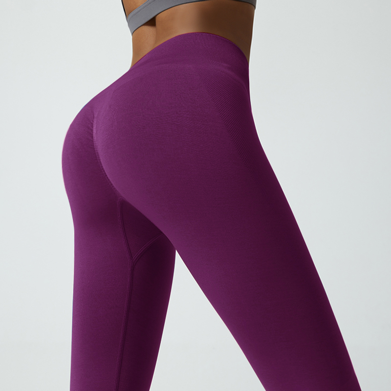 Leggings de yoga para cintura media con suavizado de abdomen