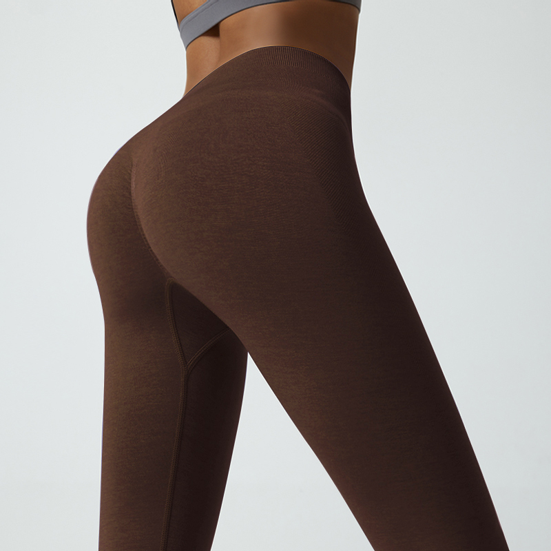 Leggings de yoga para cintura media con suavizado de abdomen