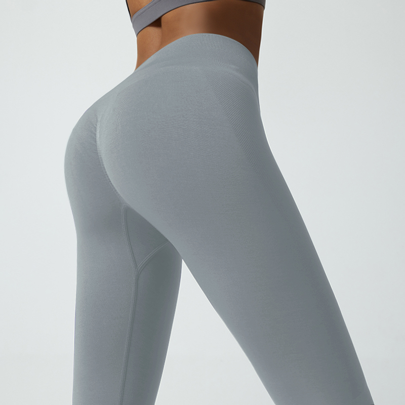 Leggings de yoga para cintura media con suavizado de abdomen