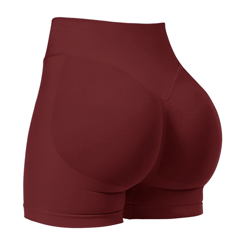 Pantalones cortos de yoga transpirables con ajuste esculpido