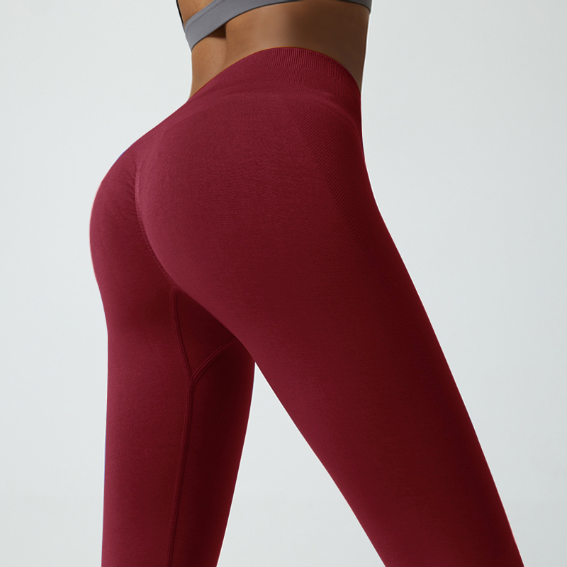 Leggings de yoga para cintura media con suavizado de abdomen