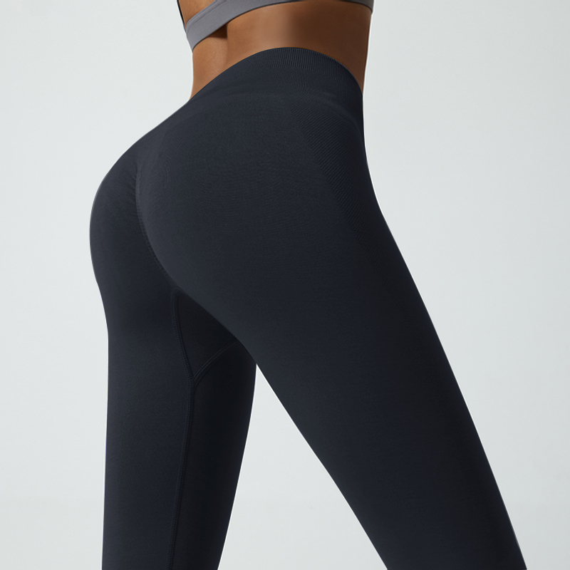 Leggings de yoga para cintura media con suavizado de abdomen