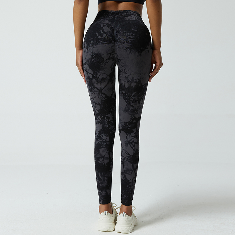 Pantalones de yoga ligeros de cintura media para entrenamiento diario