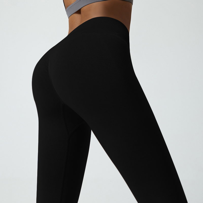 Leggings de yoga para cintura media con suavizado de abdomen