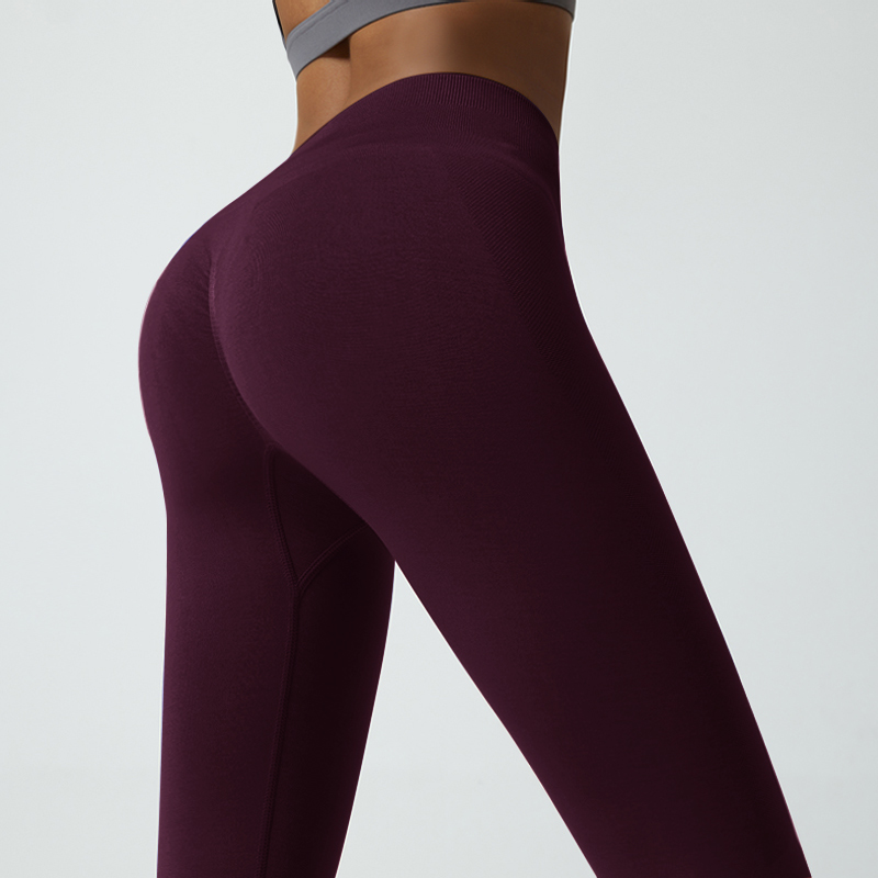 Leggings de yoga para cintura media con suavizado de abdomen