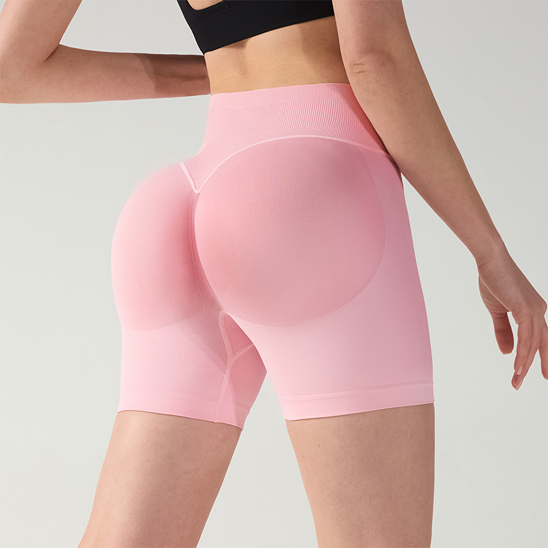 Pantalones cortos de yoga transpirables con ajuste esculpido