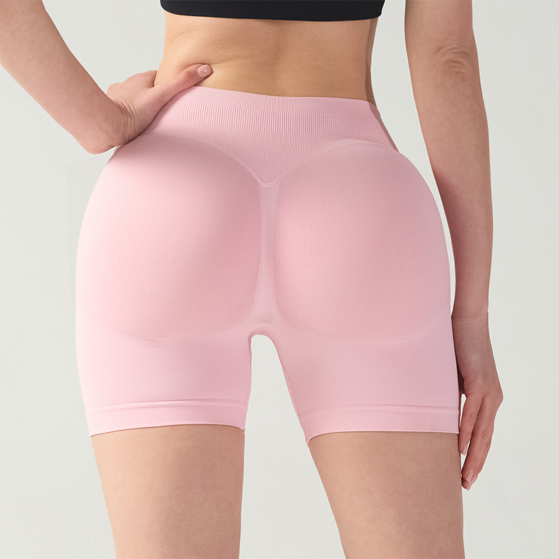 Pantalones cortos de yoga transpirables con ajuste esculpido