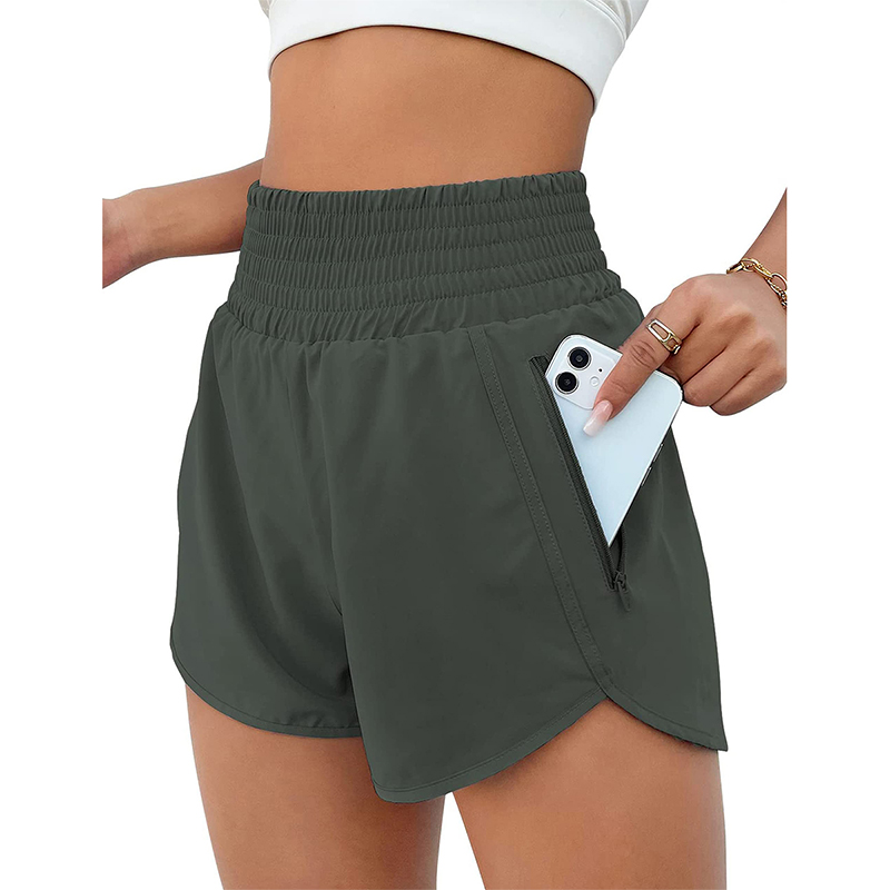 Pantalones cortos de ciclismo informales transpirables con cinturilla ancha
