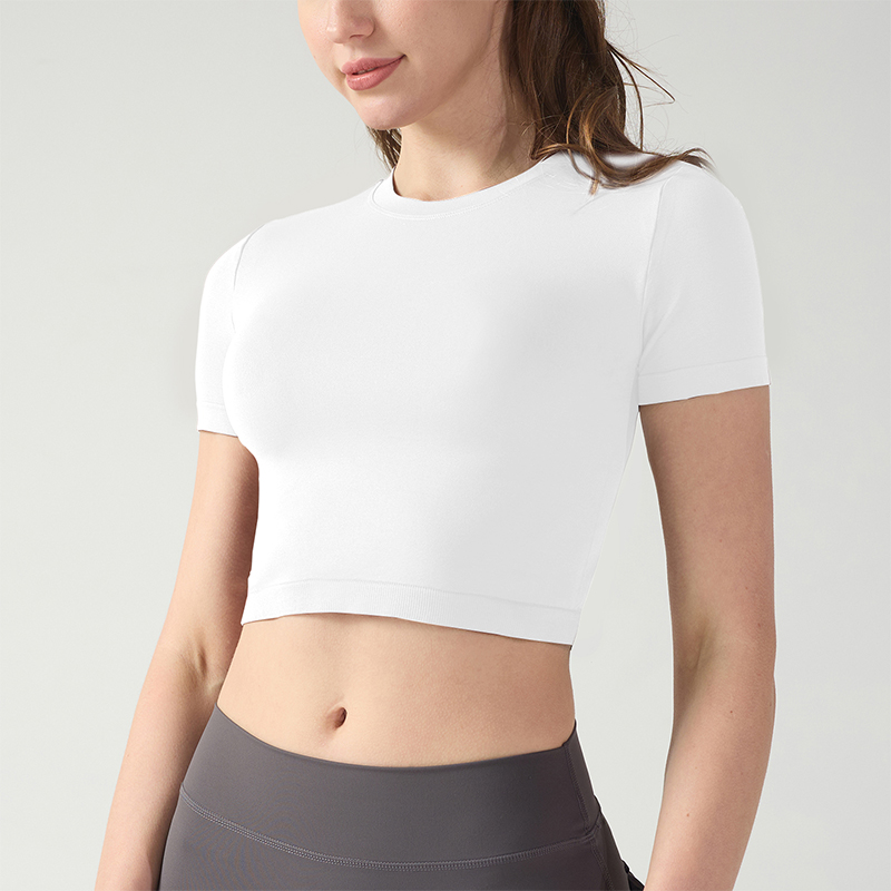 Mangas cortas deportivas Comfort Fit con cuello redondo