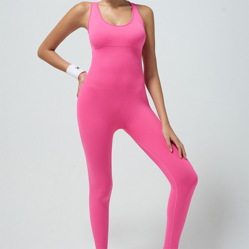 Mono de yoga deportivo de compresión para entrenamientos diarios de mujeres