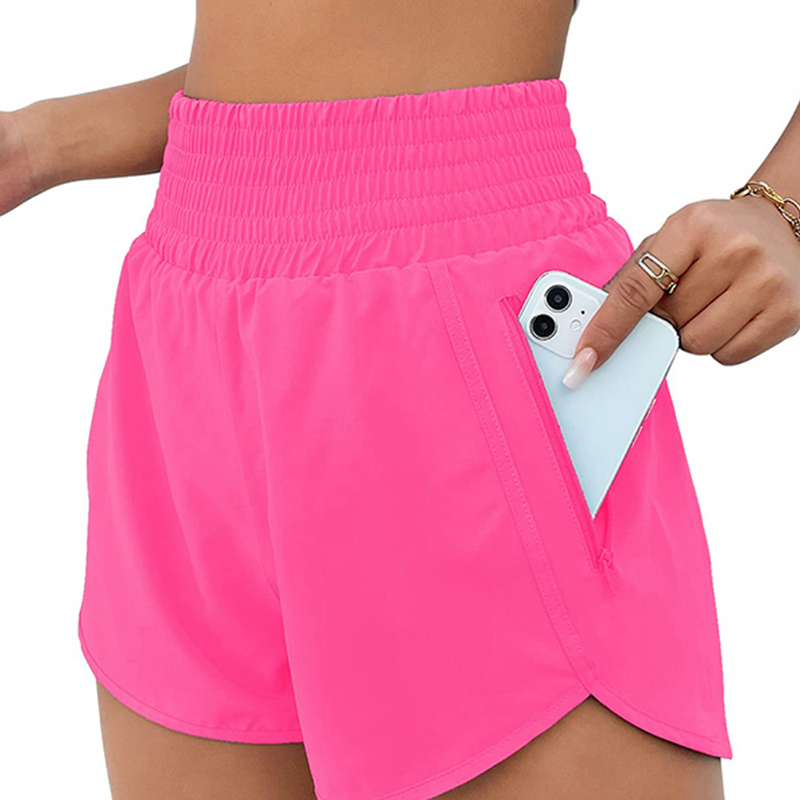 Pantalones cortos de ciclismo informales transpirables con cinturilla ancha